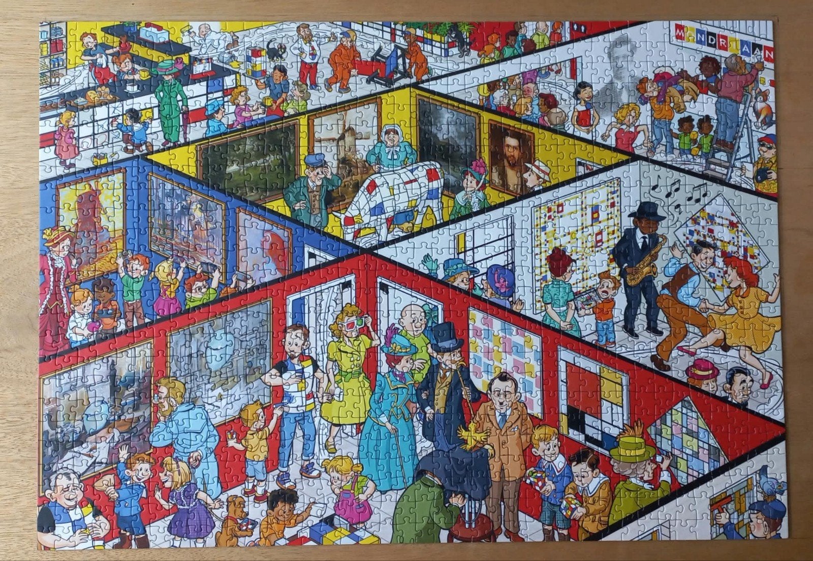 Goliath That's Life gallery edition legpuzzel, Ophalen of Verzenden, 500 t/m 1500 stukjes, Zo goed als nieuw, Legpuzzel