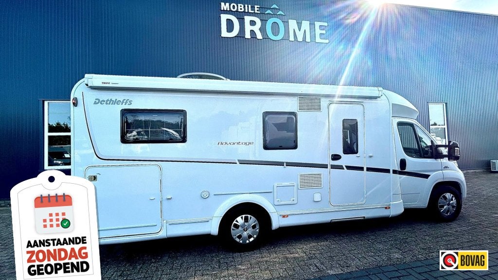 Dethleffs Advantage T-7051, Fietsendrager, Automaat, Boiler, Fiat, Tot en met 2