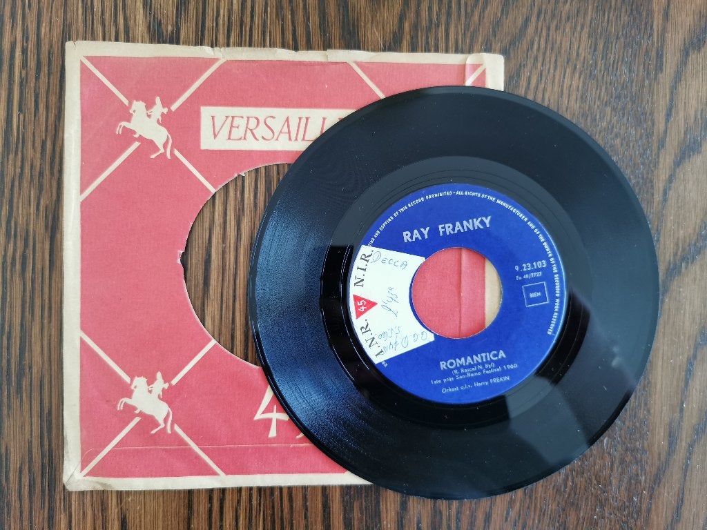 Single Ray Franky - Romantica, Ophalen of Verzenden, Gebruikt, Overige formaten, Levenslied of Smartlap