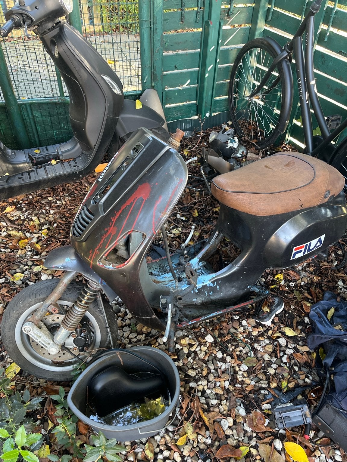 Vespa frame zonder 123, Ophalen, Gebruikt, Frame, Vespa