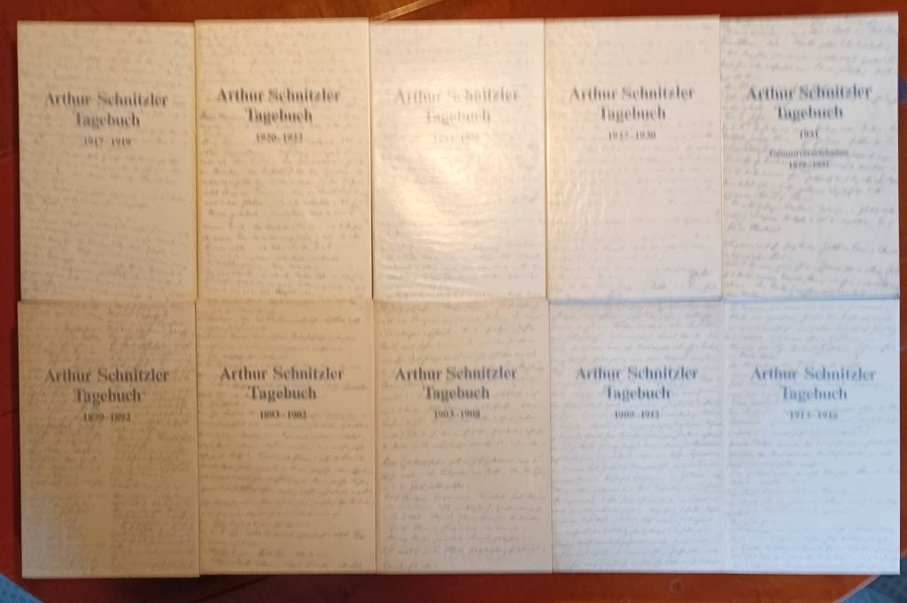 Arthur Schnitzler - Tagebuch, Boeken, Ophalen of Verzenden, Zo goed als nieuw, Geesteswetenschap