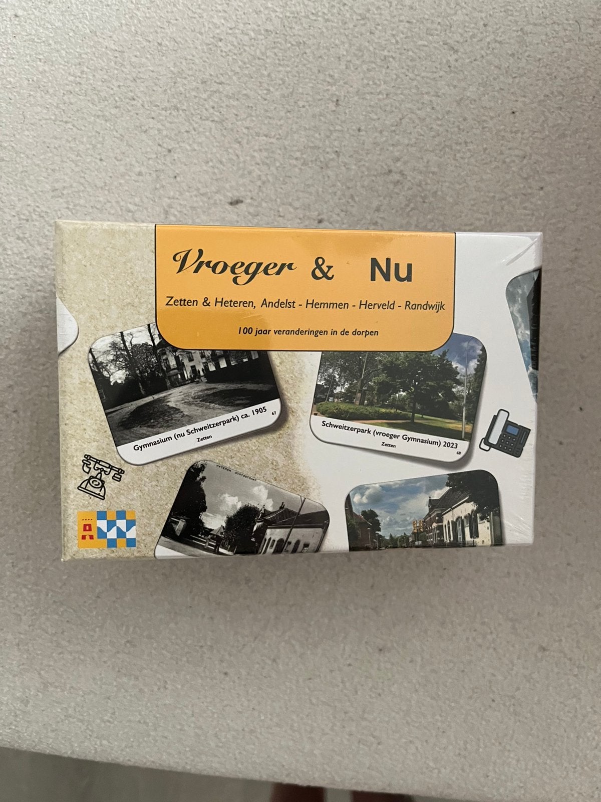 Vroeger & nu memo spel Zetten & Heteren, Ophalen of Verzenden, Nieuw