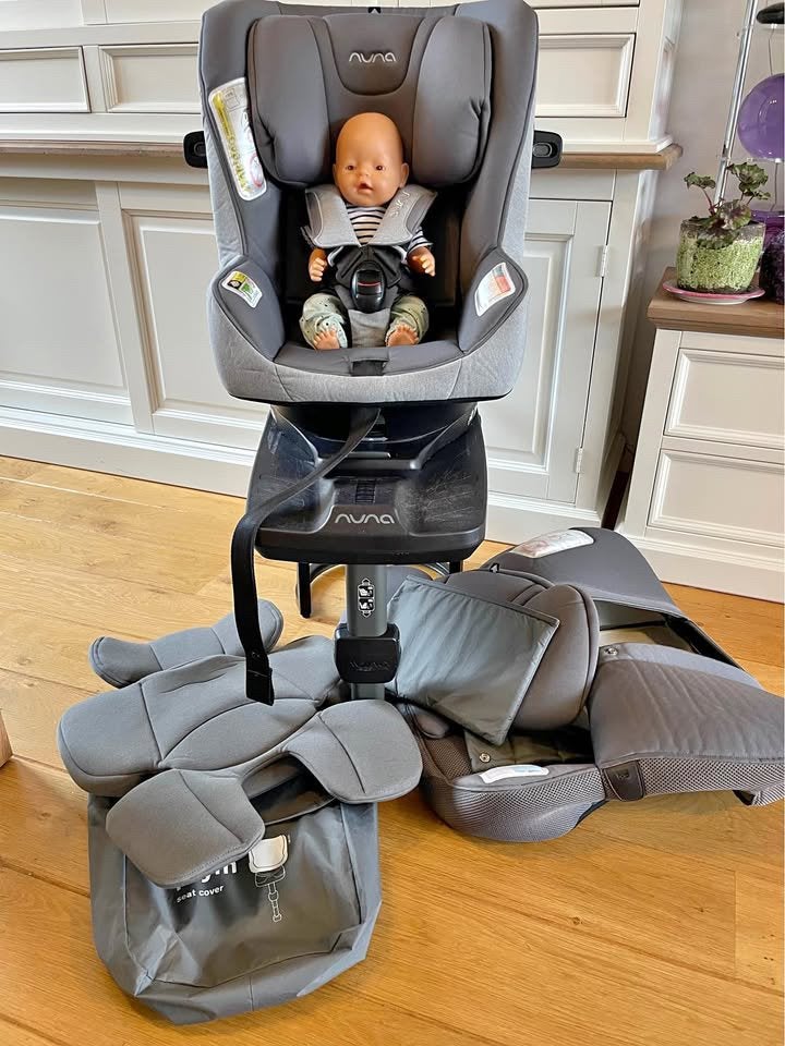 Nuna autostoel, 0 t/m 18 kg, Zo goed als nieuw, Isofix, Slaapstand