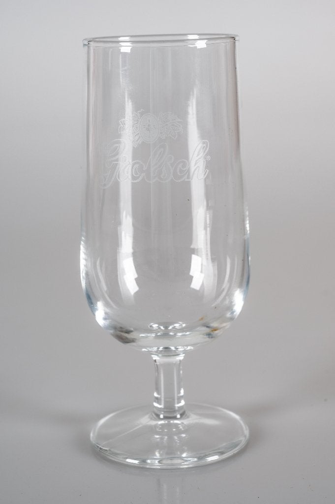 Grolsch bierglas met wit logo, Ophalen of Verzenden, Gebruikt, Glas of Glazen, Grolsch