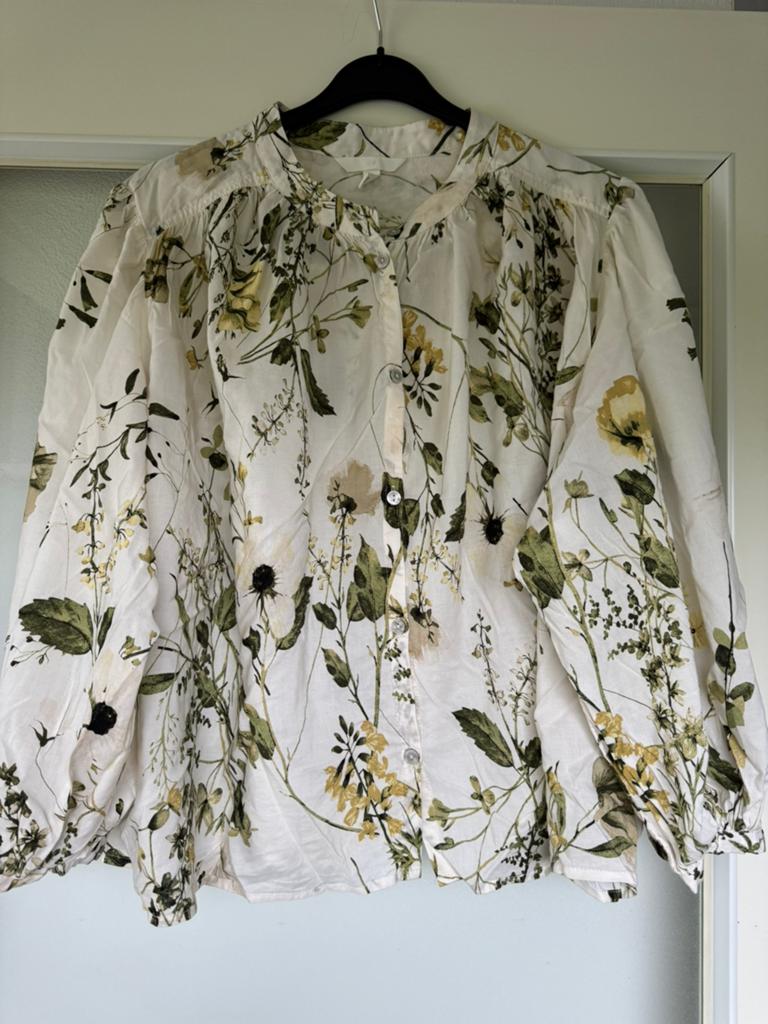 Blouse/top ballon mouwen. Nieuw., Kleding | Dames, Ophalen of Verzenden, Zo goed als nieuw, Maat 38/40 (M), Geel