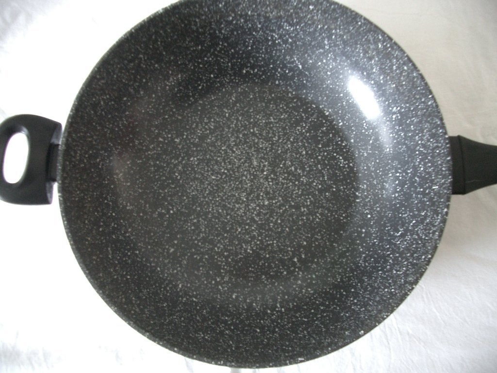 koekenpan braadpan keuken pan braden vlees pannenkoek, Aluminium, Ophalen of Verzenden, Zo goed als nieuw, Keramische plaat