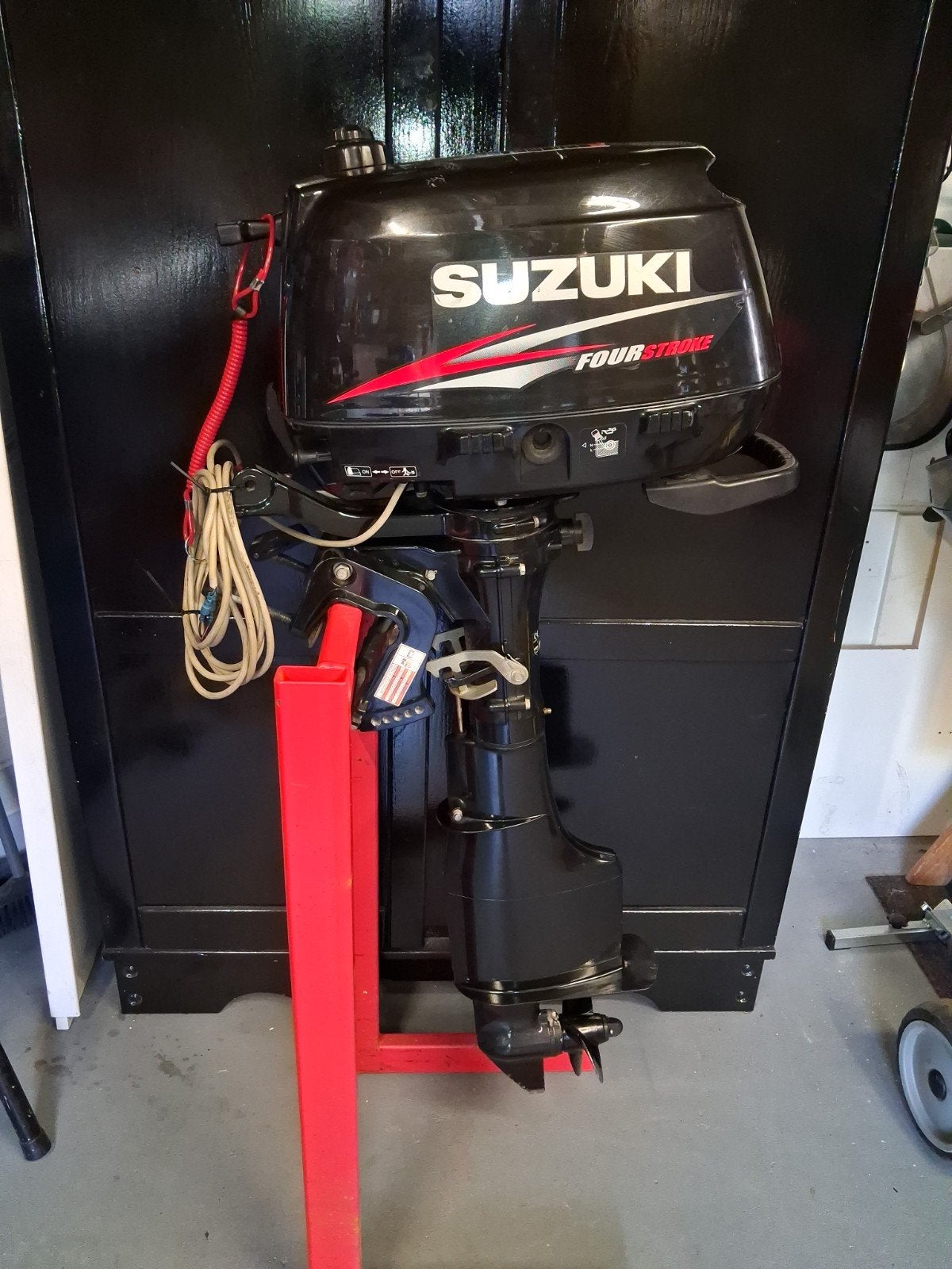 Suzuki 4 pk , op afstandsbediening , 4 takt, Ophalen, Benzine, 5 tot 10 pk, Viertaktmotor