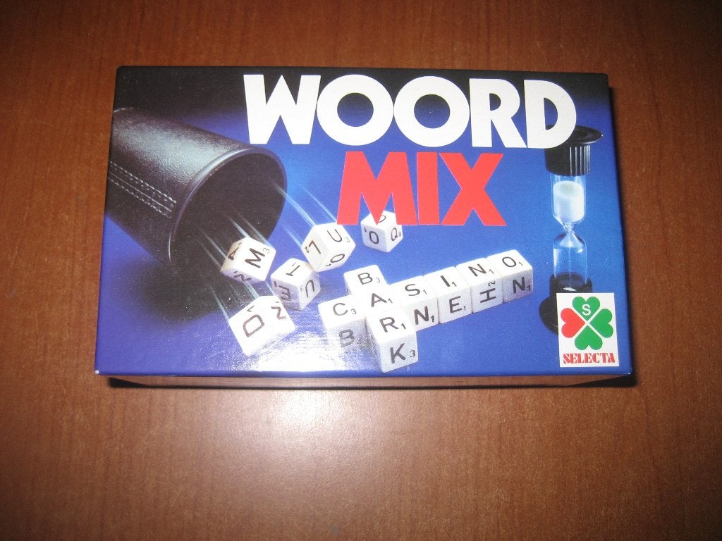 selecta woord mix spel, Ophalen, Zo goed als nieuw, Selecta