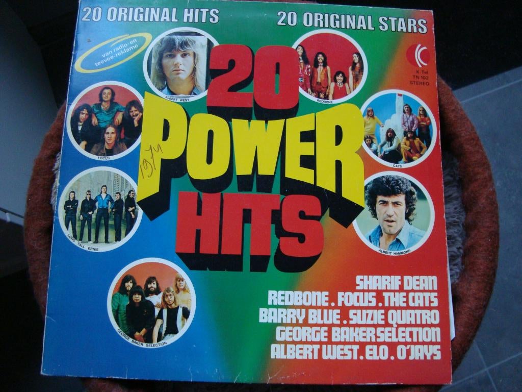 20 power hits, Ophalen of Verzenden, Zo goed als nieuw, 12 inch