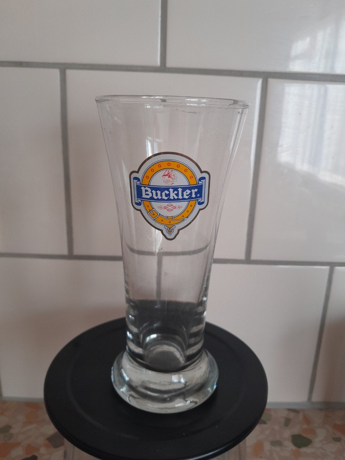 Buckler bierglas - Zo goed als nieuw, Ophalen, Zo goed als nieuw