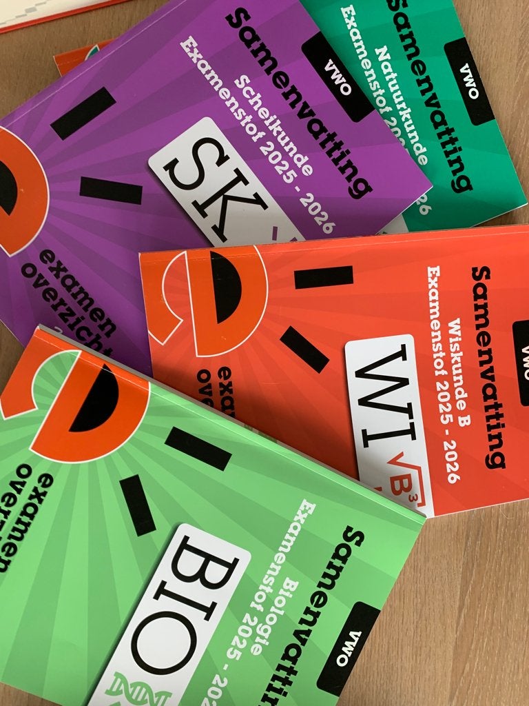 VWO SAMENVATTINGEN EXAMENSTOF 25/26, Ophalen of Verzenden, Zo goed als nieuw, VWO, Biologie