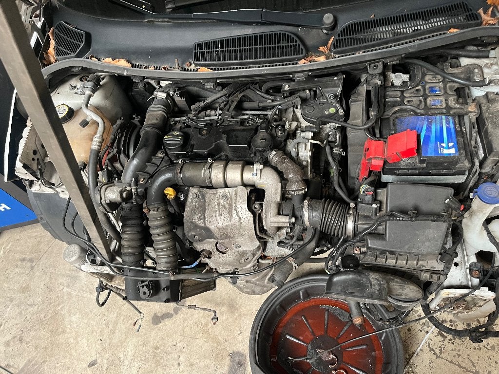 Ford Fiesta 1.6 TDI motor compleet 2012, Auto-onderdelen, Ophalen of Verzenden, Gebruikt, Ford