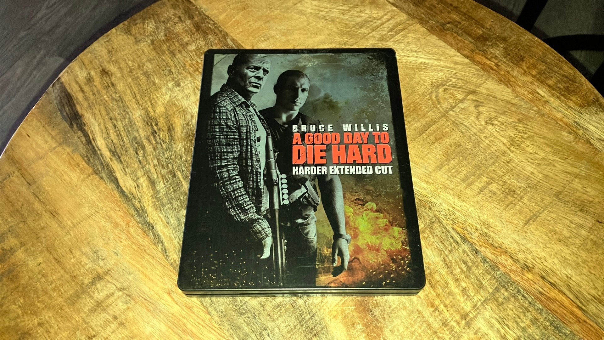 A Good Day to Die Hard Steelbook Blu-ray, Ophalen of Verzenden, Zo goed als nieuw, Actie