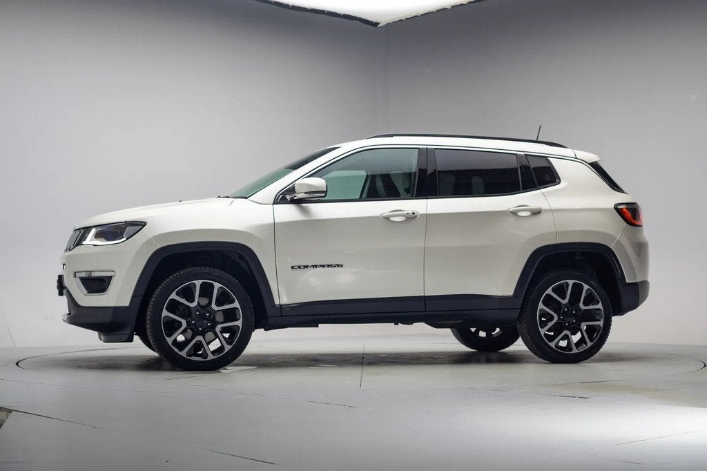 Jeep Compass 1.4 MultiAir Opening Edition 4x4 Aut. [ Navi Ca, Auto's, Jeep, Automaat, Gebruikt, 4 cilinders, Wit