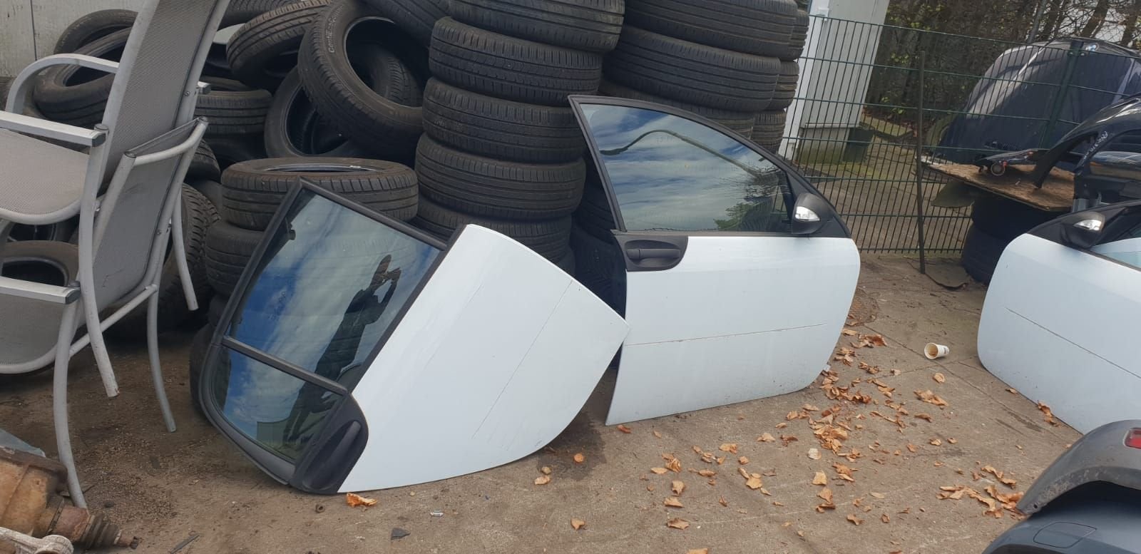 SMART FORFOUR PORTIEREN RV+RA  BJ 2005, Auto-onderdelen, Gebruikt, -, Deur, -