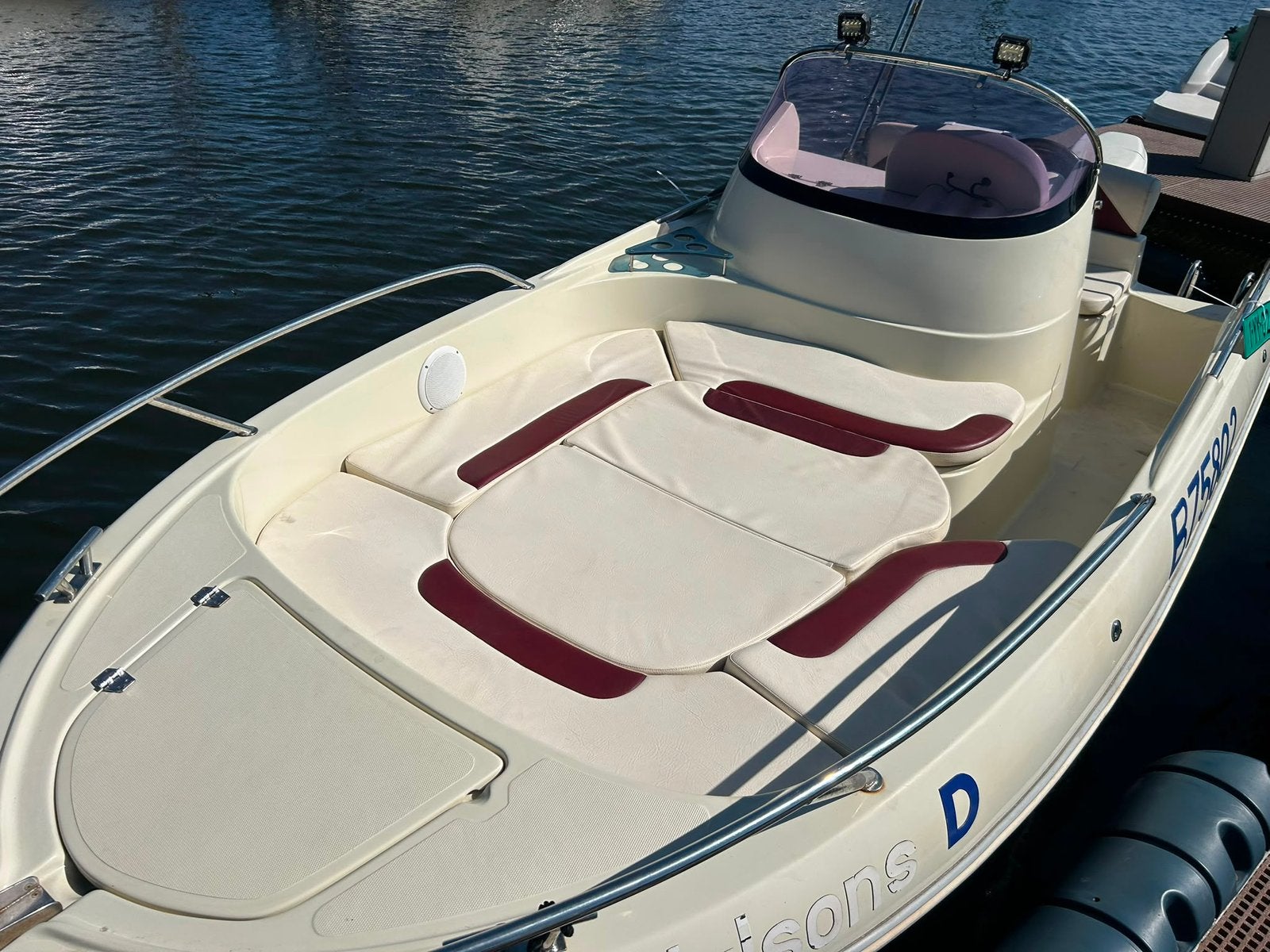 Prins 480 full opties johnson 50pk injectie koopje € 9950,-, Ophalen, Zo goed als nieuw, Elektrische start