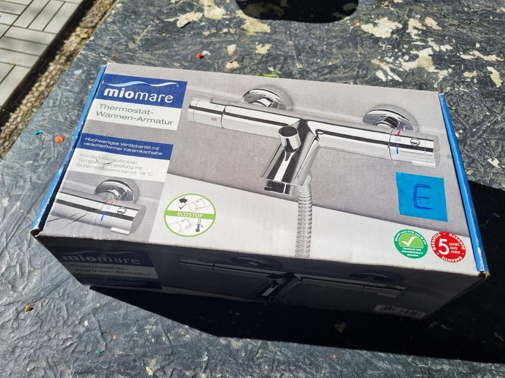 Nieuwe Miomare badkraan met douche-aansluiting, Ophalen of Verzenden