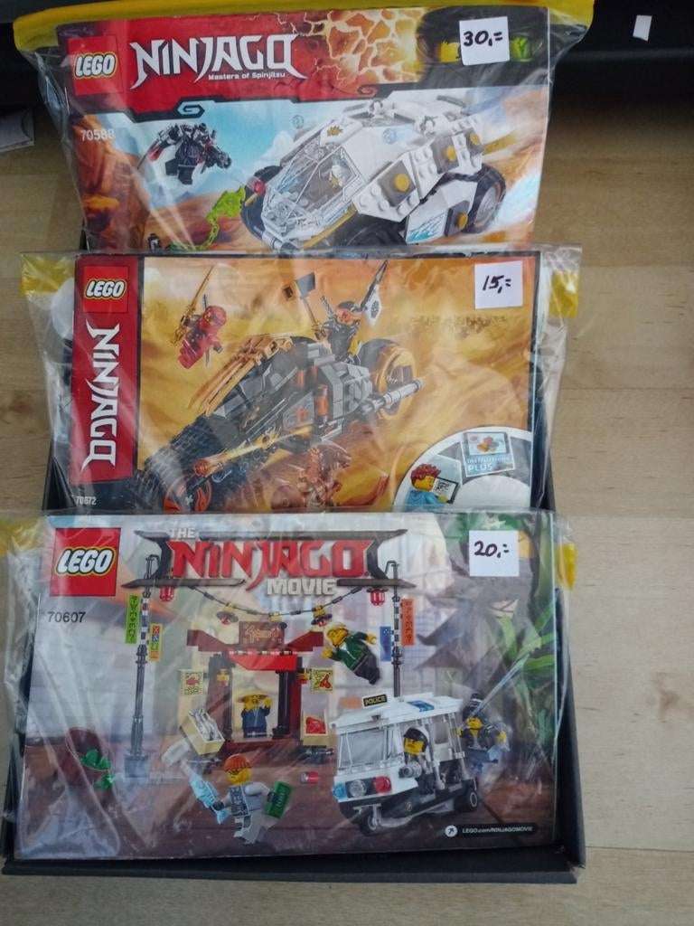 Lego Ninjago 70707 70672 70588., Ophalen of Verzenden, Zo goed als nieuw