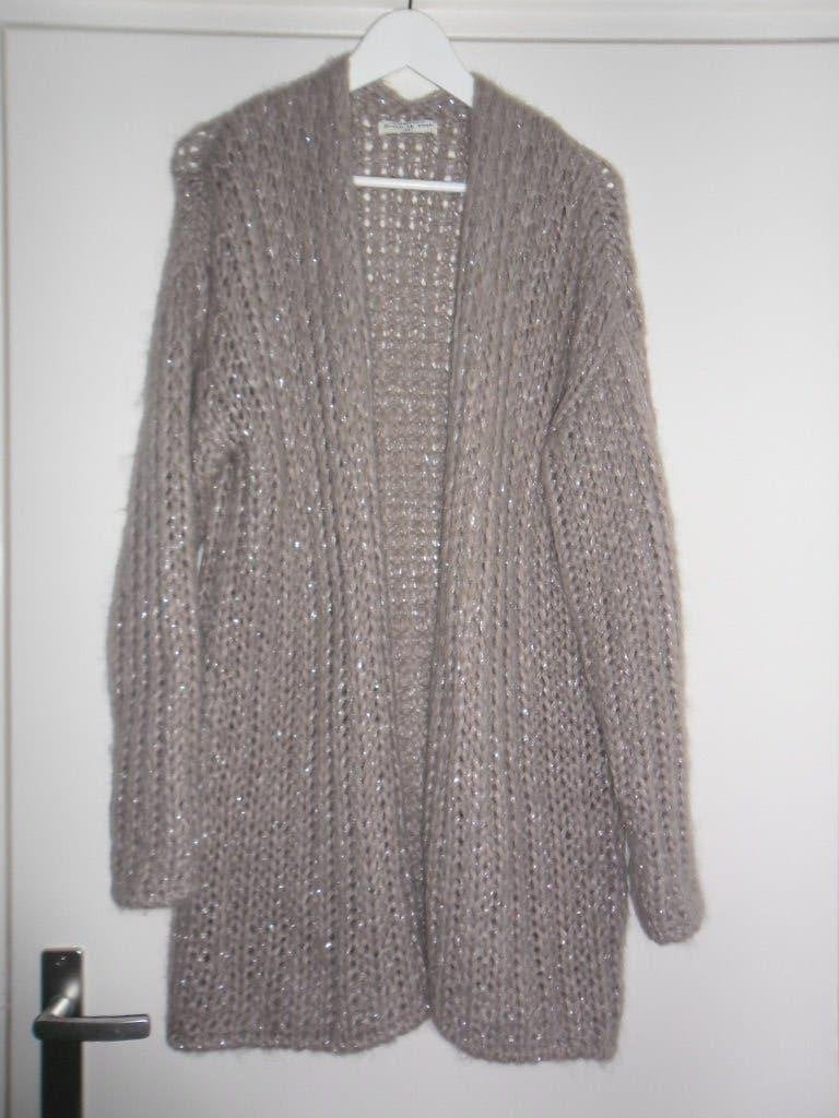 Circle of Trust Beige Gehaakt Vest Met Zilverdraad Maat Smal, Beige, Nieuw, Ophalen of Verzenden, Maat 36 (S)