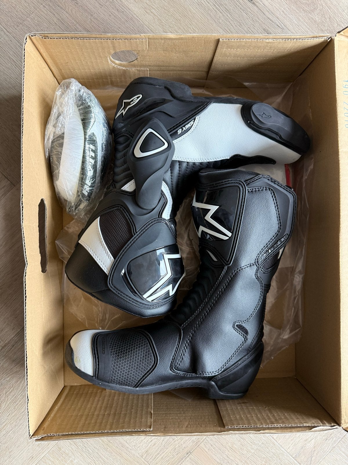 Alpinestars Stella SMX-6 Motorlaarzen Zwart/Wit Maat 37, Ophalen of Verzenden, Tweedehands, Dames, Laarzen