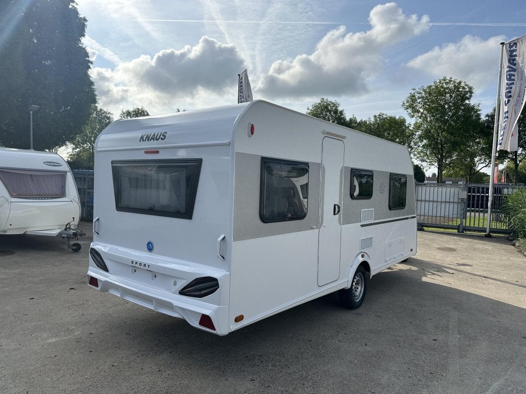 Knaus Sport 500 EU AANBIEDING!!, Schokbreker, Rondzit, 7 tot 8 meter, Bedrijf
