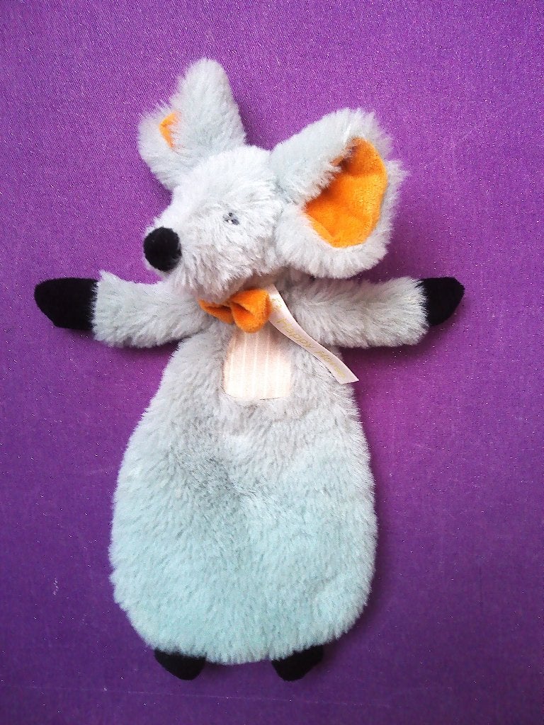 HAPPY HORSE Knuffeldoekje MUIS MISTY. 28 CM **Nieuw**, Muis, Happy Horse, Grijs, Nieuw