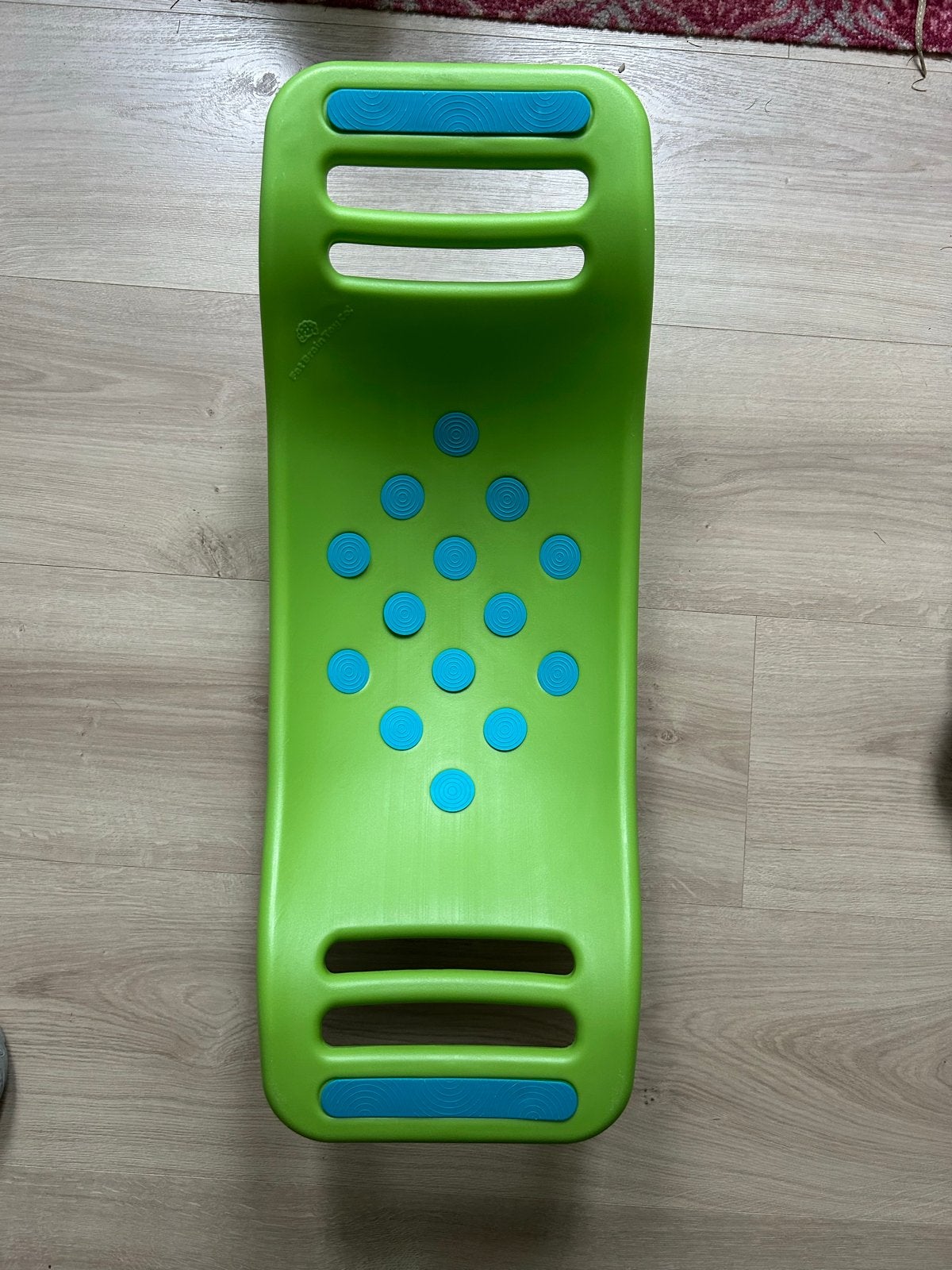 Fat Brain Toys Teeter Popper - Balansbord Groen, Ophalen, Zo goed als nieuw