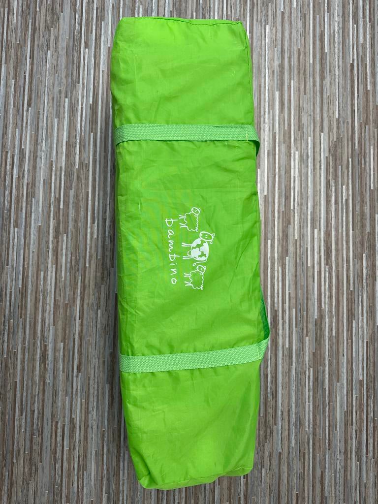 Campingbedje Bambino met matrasje en Aerosleep, Ophalen, Zo goed als nieuw, Reisbedje