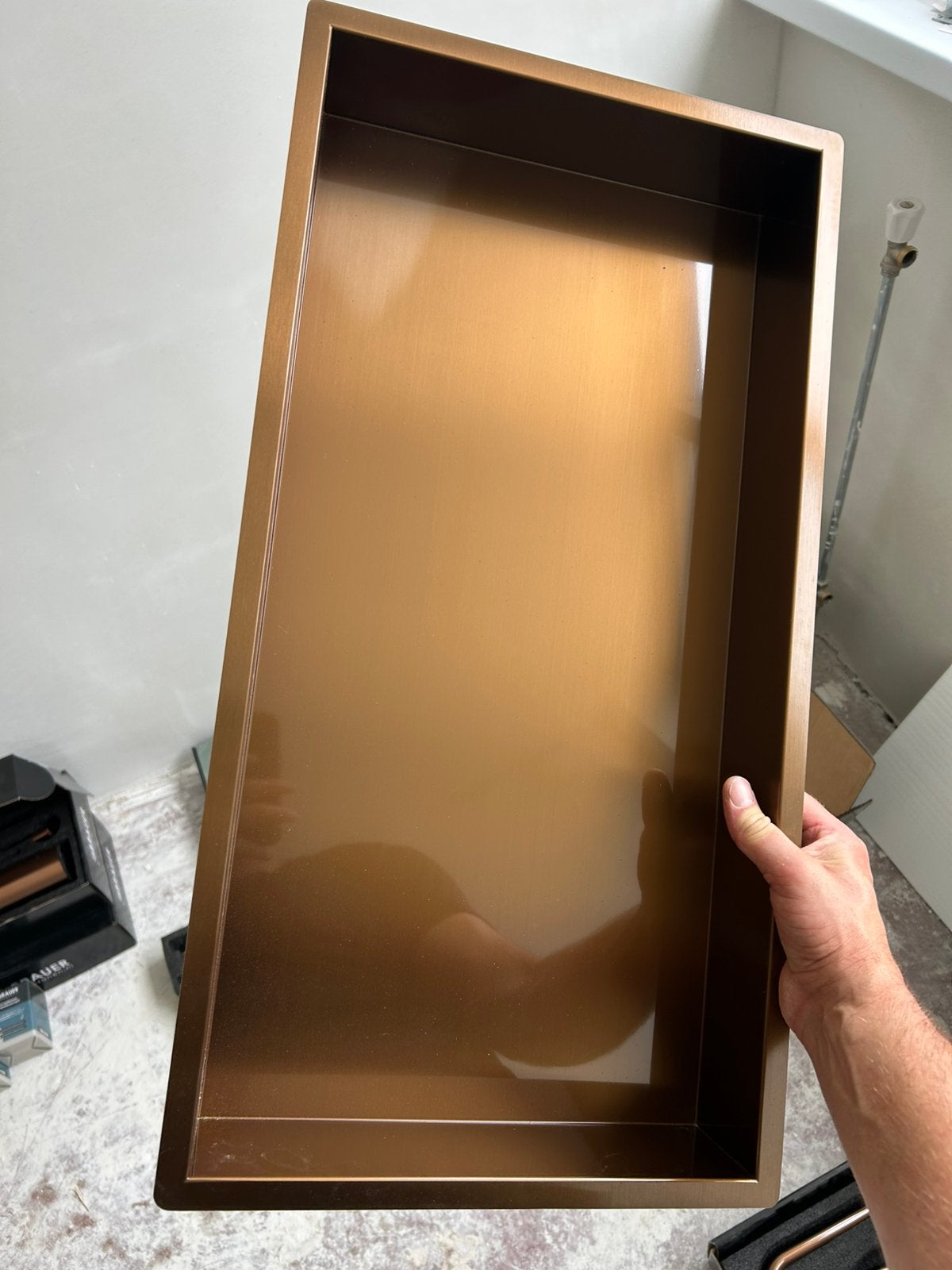 Brauer koper nis 30x60 nieuw, Ophalen of Verzenden, Zo goed als nieuw