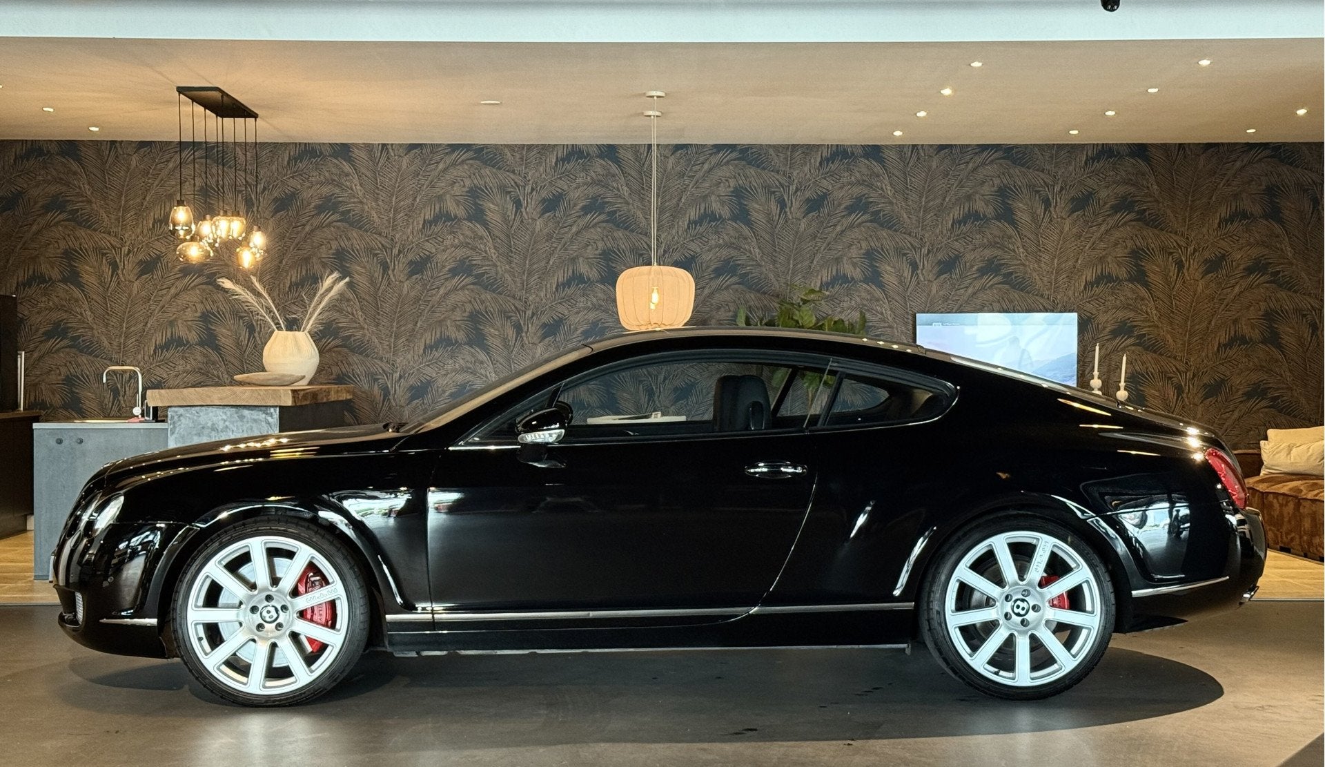 Bentley Continental GT 6.0 W12 I 21" MTM VELGEN I LUCHTVERIN, Auto's, Bentley, Gebruikt, Zwart, 12 cilinders, Zwart