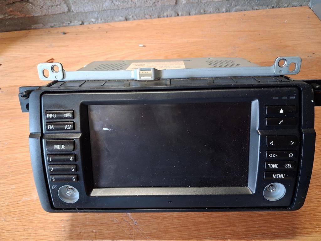 BMW E46 Boordmonitor Navigatie Scherm Alpine 65526923871, Ophalen of Verzenden, Gebruikt