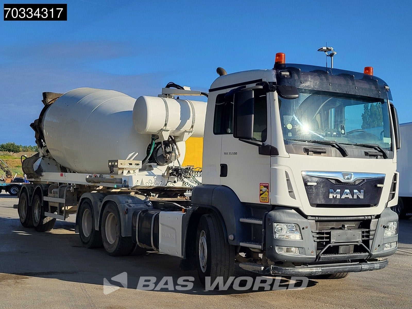 MAN TGS 33.500 6X4 M Hydraulik, Auto's, Automaat, Stof, Euro 6, MAN