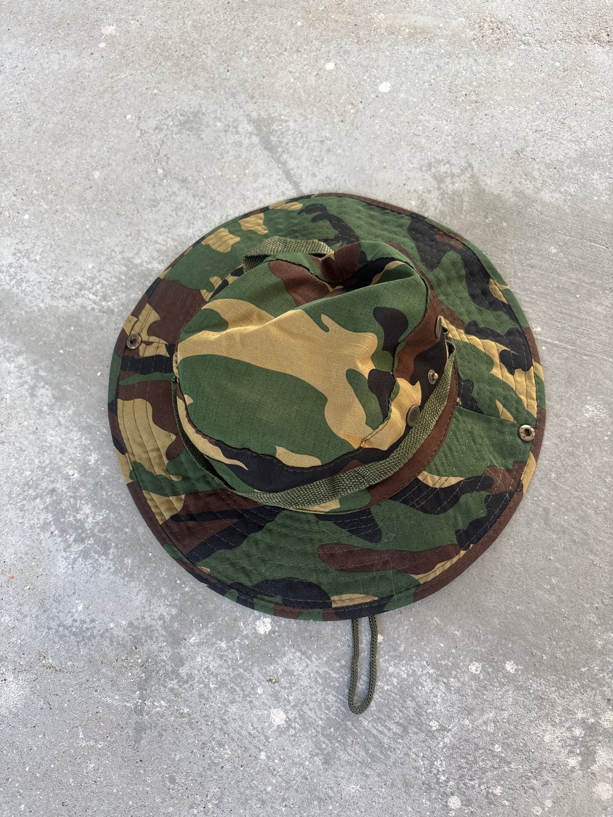 Camo Boonie Hoed - One Size Fits All, Ophalen of Verzenden, Zo goed als nieuw, One size fits all, Hoed
