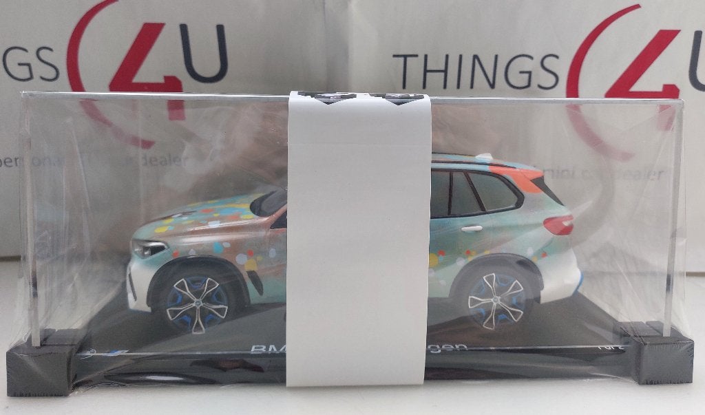 Spark 1:18 BMW iX5 Hydrogen Art Car Art Basel 2025 Alvaro, Ophalen of Verzenden, Nieuw, Auto, Overige merken