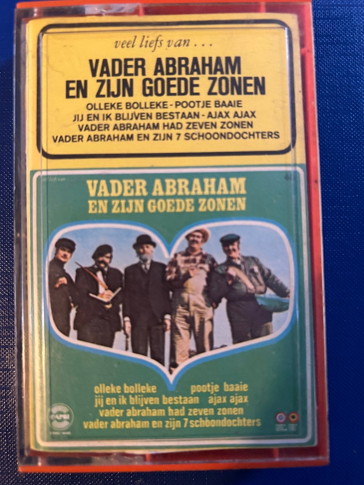 Vader Abraham en zijn Goede Zonen Veel liefs van Cassette, Cd's en Dvd's, Cassettebandjes, Ophalen of Verzenden, Gebruikt, Nederlandstalig