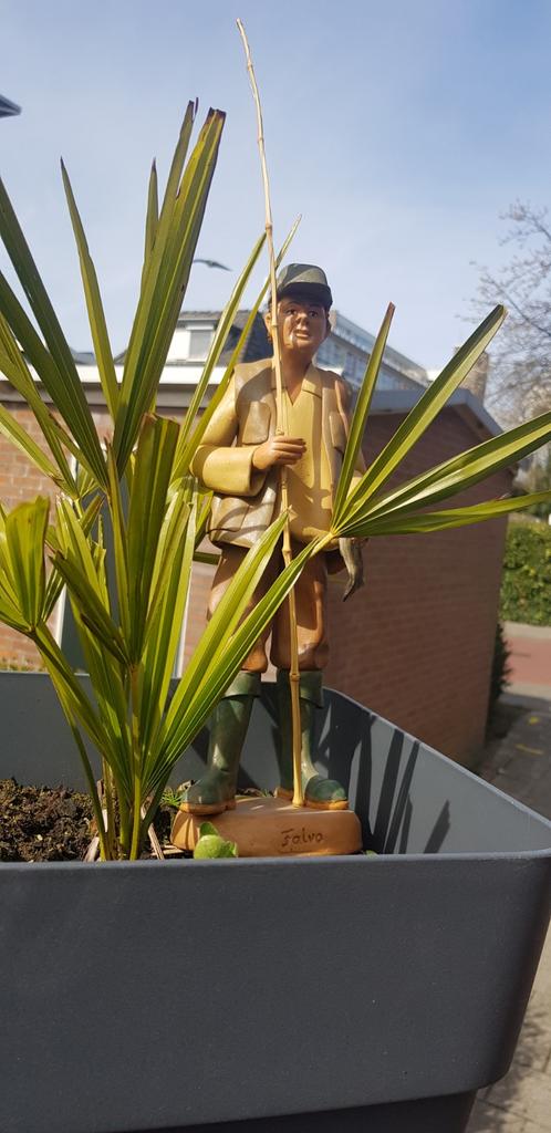 Vishengel ijsvissen vissen jaren 1948 vis hengel fisherman, Ophalen, Zo goed als nieuw, Werphengel