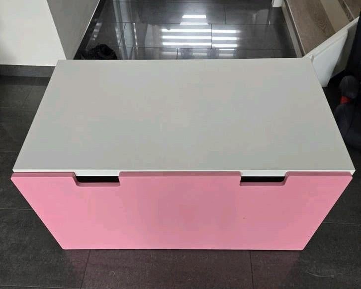 IKEA STUVA SMASTAD opbergbank met roze lade, Kinderen en Baby's, Kinderkamer | Commodes en Kasten, Gebruikt, Kast, 50 tot 70 cm