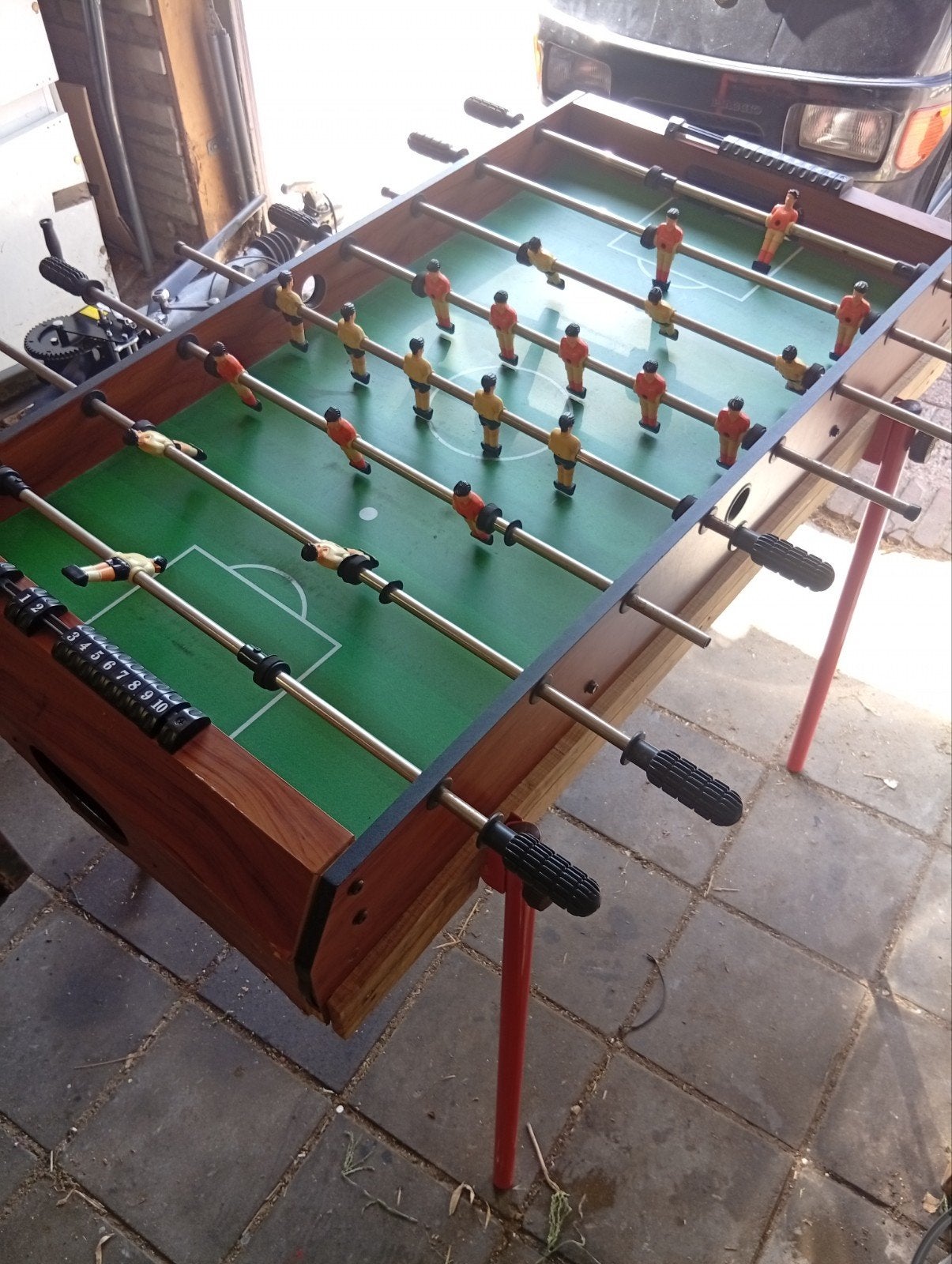 Voetbaltafel, Een of twee spelers, Ophalen, Gebruikt, ⚽