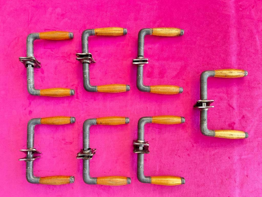 Metallco deurklinken, deurkrukken, klink, greep, kruk nr 318, Ophalen of Verzenden, Gebruikt
