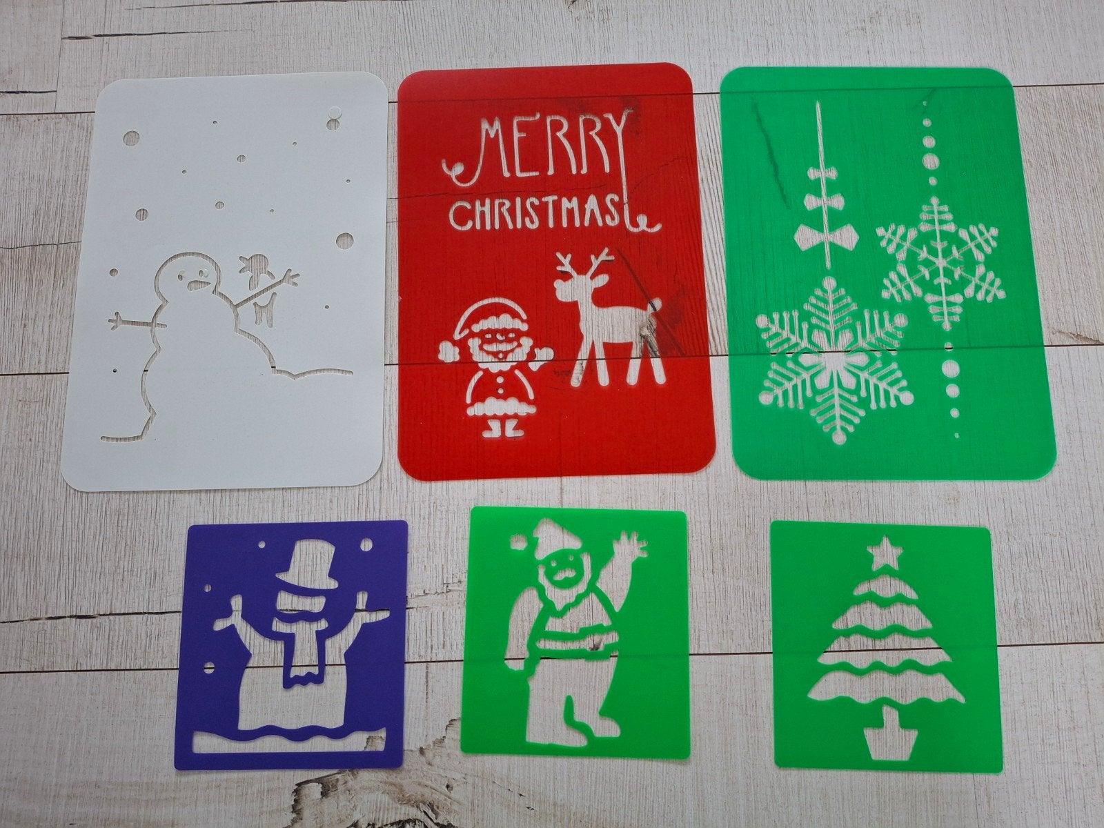 Kerst mallen of sjablonen, Hobby en Vrije tijd, Ophalen of Verzenden, Zo goed als nieuw, Overige typen