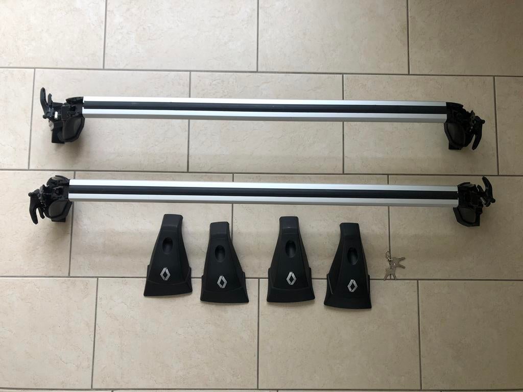 Originele Renault Megane dakdragers, Auto diversen, Dakdragers, Ophalen, Zo goed als nieuw