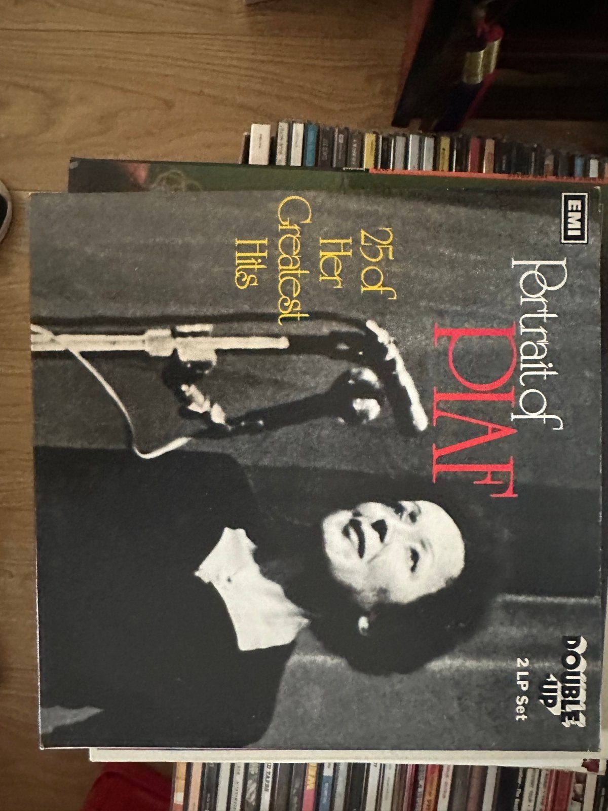 Edith Piaf - Portrait of Piaf: 25 of Her Greatest Hits, Gebruikt, Ophalen of Verzenden, Pop, 12 inch
