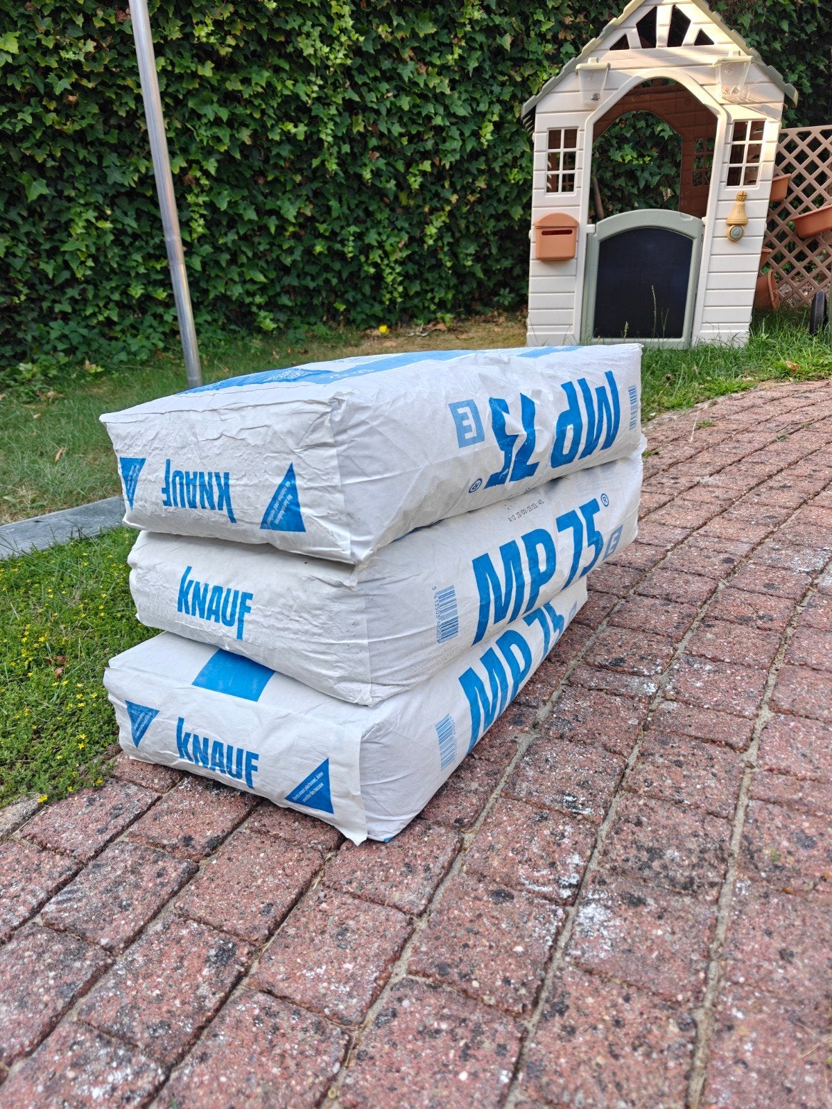 Knauf MP 75 pleistergips (3 zakken van 25 kg), Doe-het-zelf en Verbouw, Ophalen of Verzenden, Nieuw