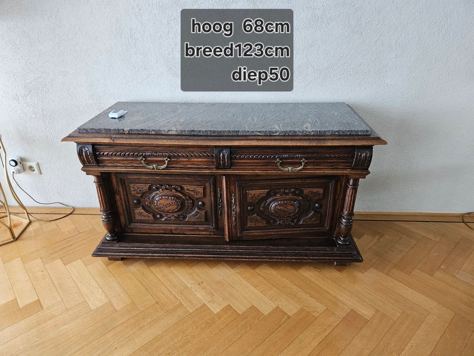 Notenhouten meubels, Antiek en Kunst, Antiek | Meubels | Tafels, Ophalen of Verzenden