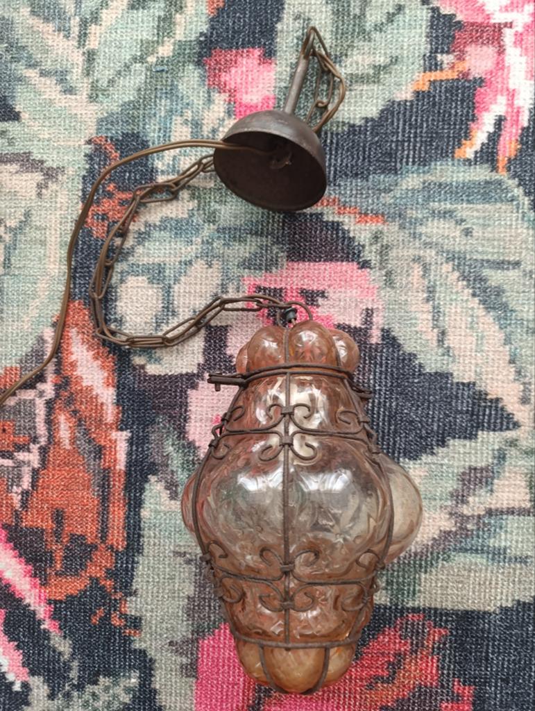 Romantische Venetiaanse lamp, Ophalen of Verzenden