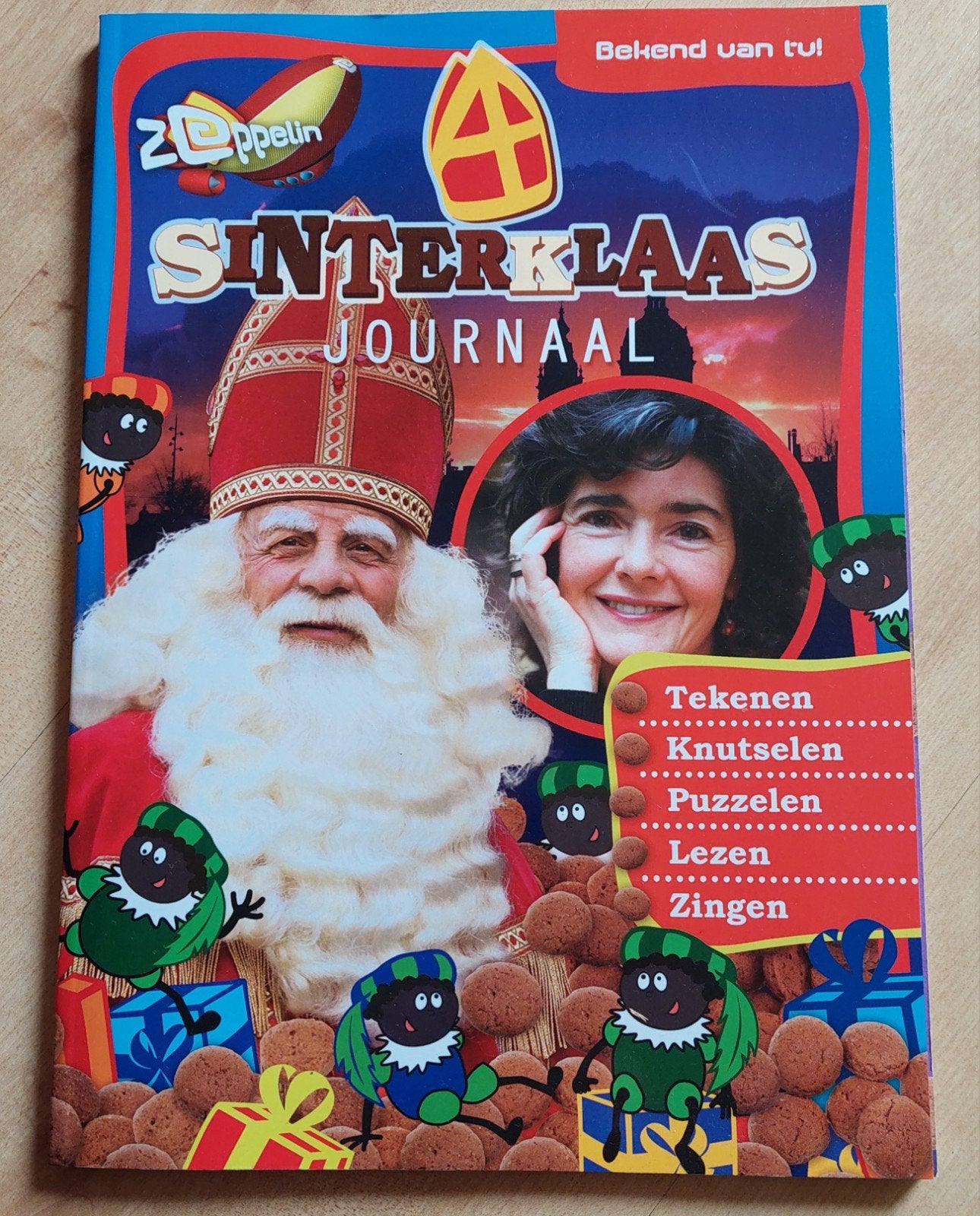 Sinterklaas Journaal doe boek, Ophalen of Verzenden, Zo goed als nieuw