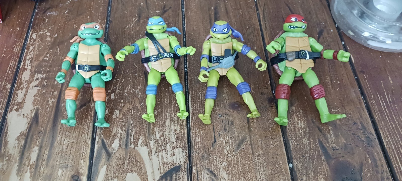 Grote collectie Teenage Mutant Ninja Turtles actiefiguren, Ophalen, Zo goed als nieuw