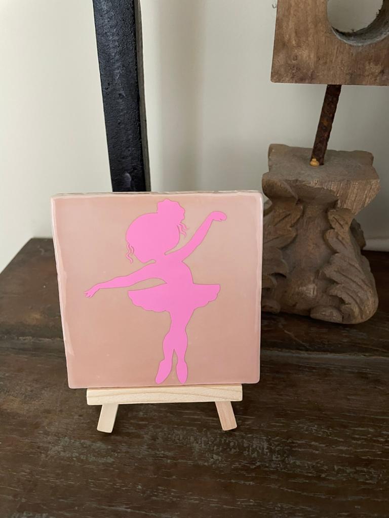 Ballet tegeltjes meerdere kleuren mogelijk, Ophalen of Verzenden, Nieuw