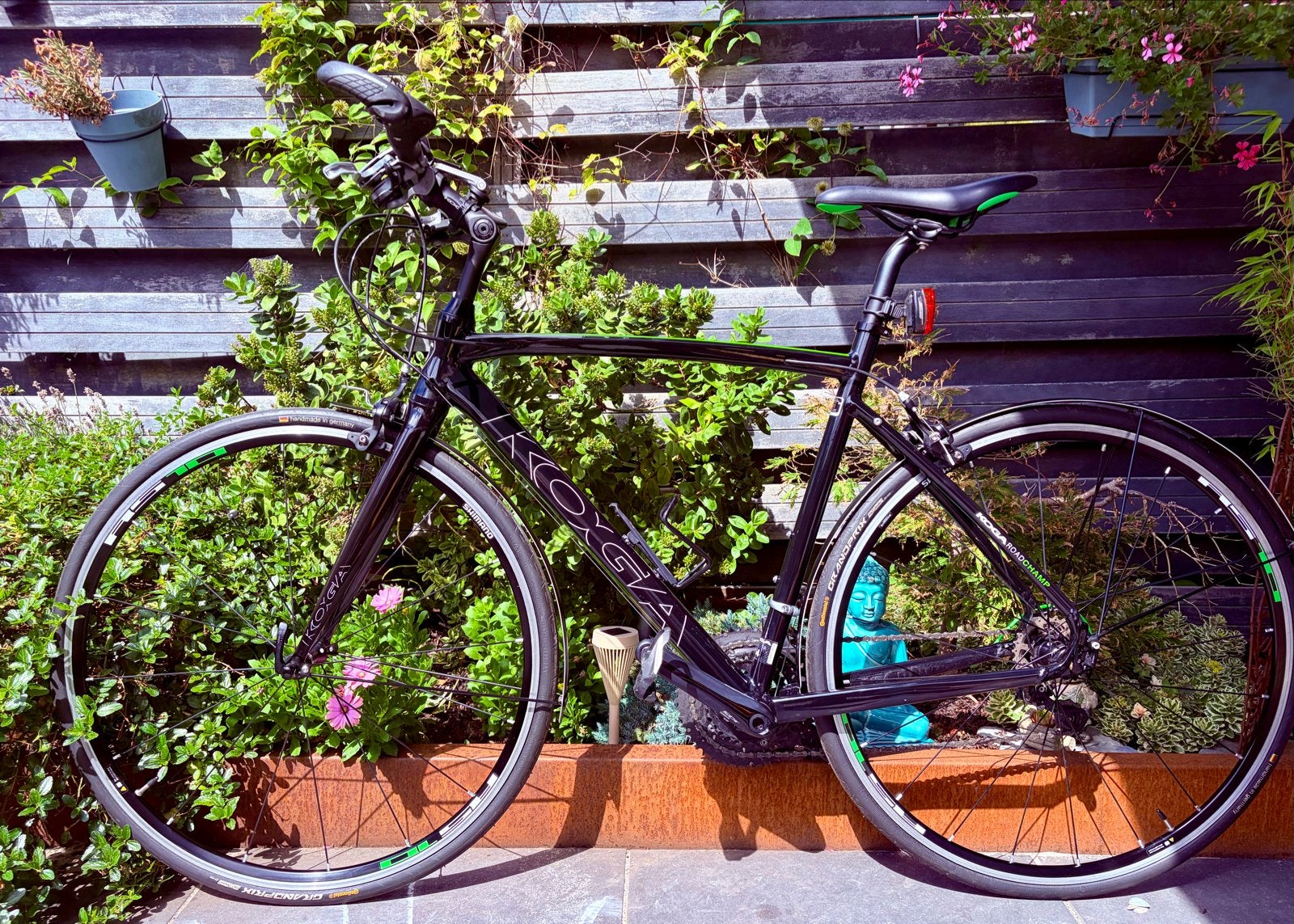 Koga Roadchamp 2014 - Zwart/Groen, Fietsen en Brommers, Fietsen | Heren | Sportfietsen en Toerfietsen, Ophalen, 28 inch, Velgrem