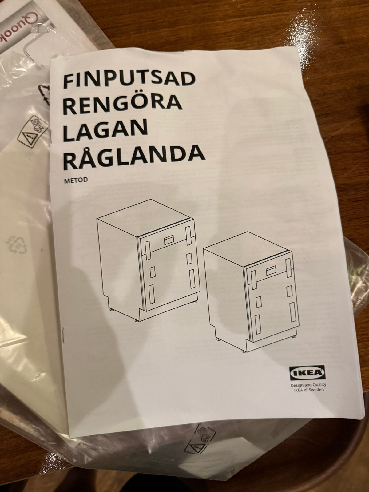 Lagan vaatwasser ikea 6 maanden oud, Witgoed en Apparatuur, Ophalen, Zo goed als nieuw, Inbouw, Minder dan 85 cm